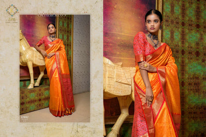 Kalakruti Kira Ivory Sarees