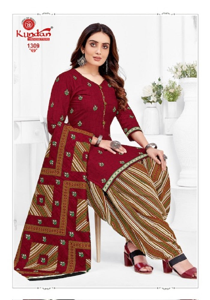 Kalash Vol 13 Kundan Cotton Dress Material