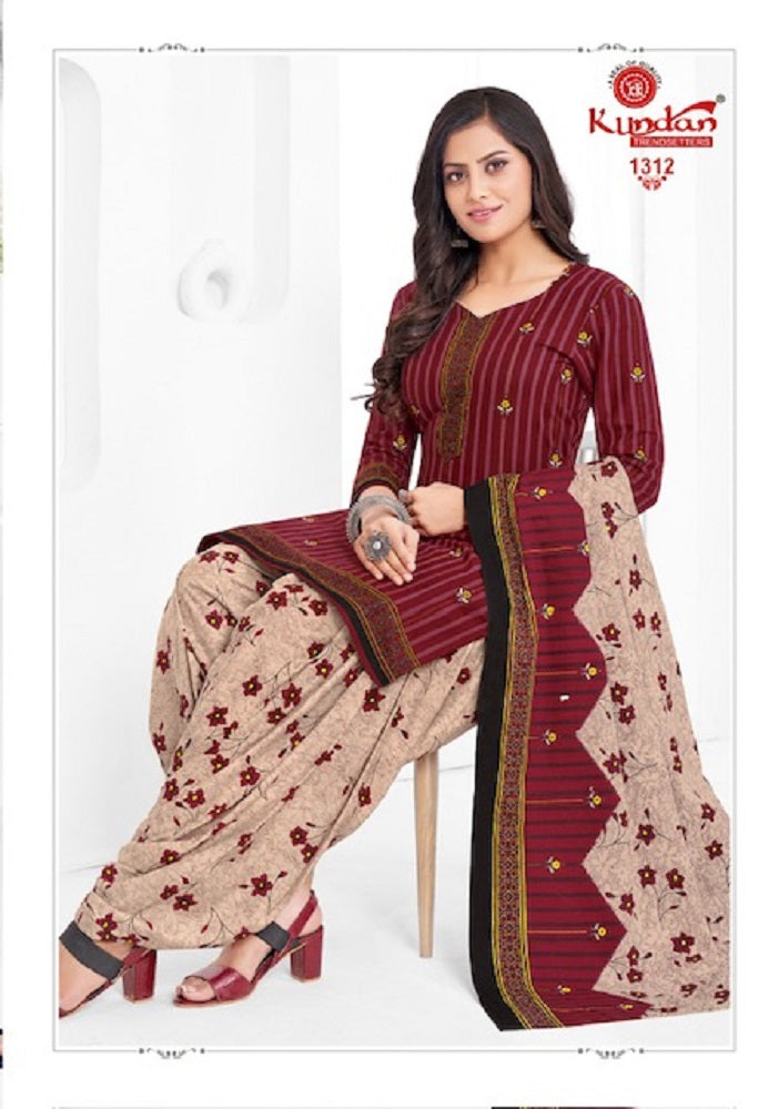 Kalash Vol 13 Kundan Cotton Dress Material