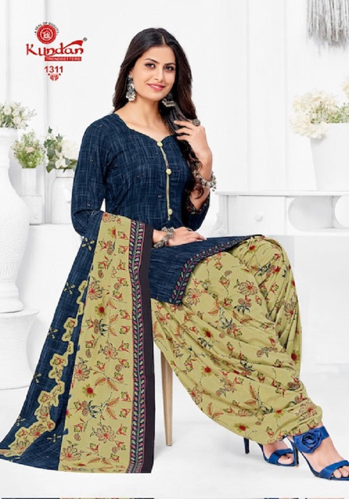 Kalash Vol 13 Kundan Cotton Dress Material