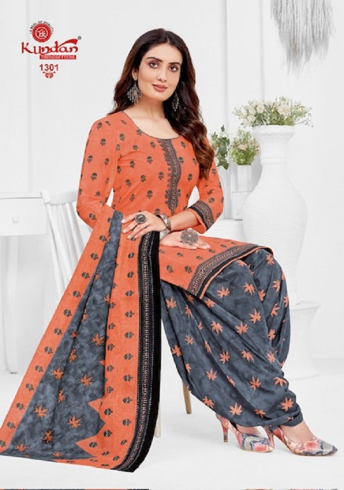Kalash Vol 13 Kundan Cotton Dress Material