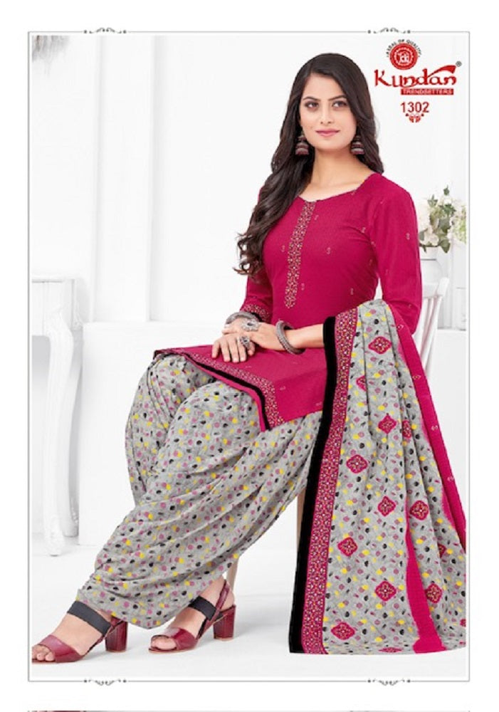 Kalash Vol 13 Kundan Cotton Dress Material