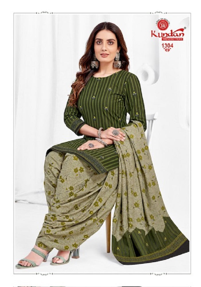 Kalash Vol 13 Kundan Cotton Dress Material