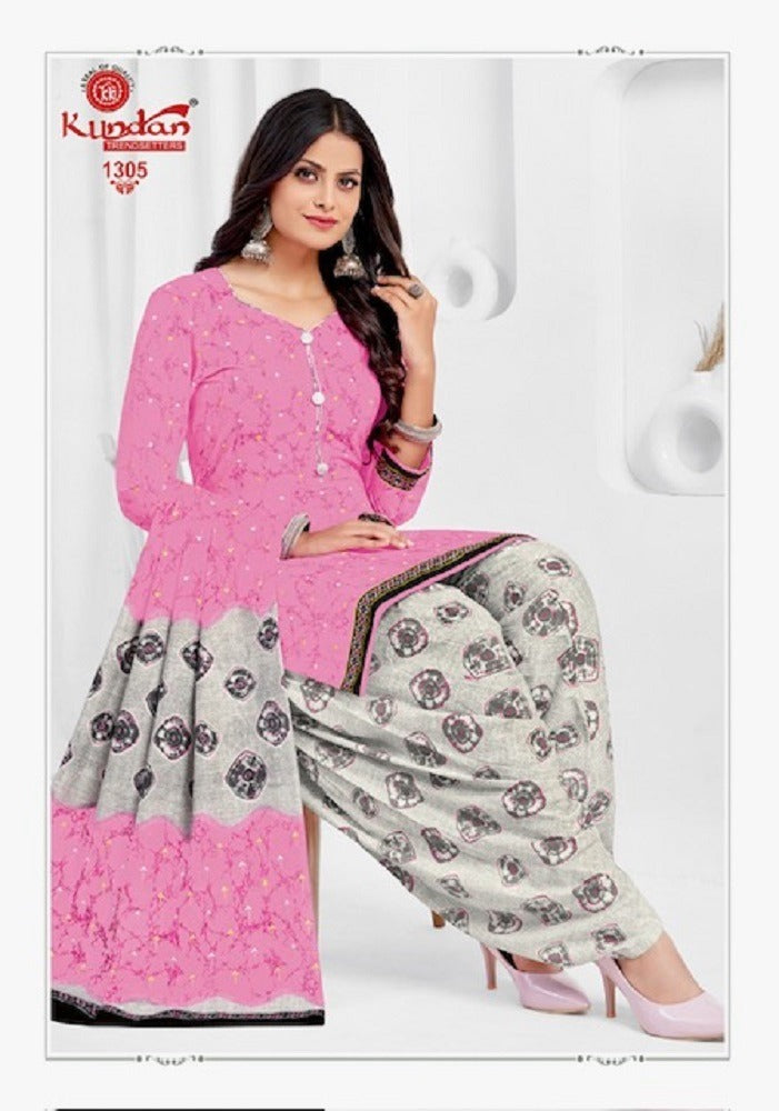 Kalash Vol 13 Kundan Cotton Dress Material