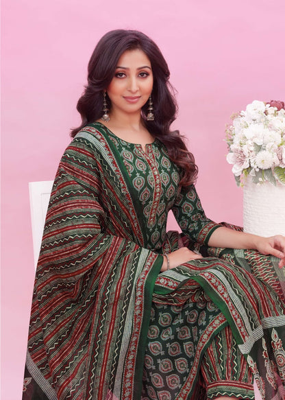 Kalki Vol 2 Aarvi Fashions Cotton Afghani Readymade Suit