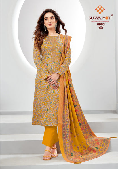 Kalki Vol 6 Suryajyoti Jaam Satin Pant Style Suits