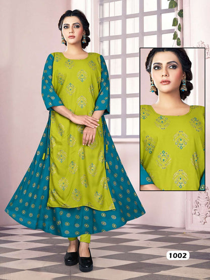 Kalyani Vol 1 Kavinay Rayon Anarkali Kurtis