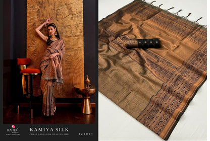 Kamiya Silk Rajtex Handloom Weaving Sarees