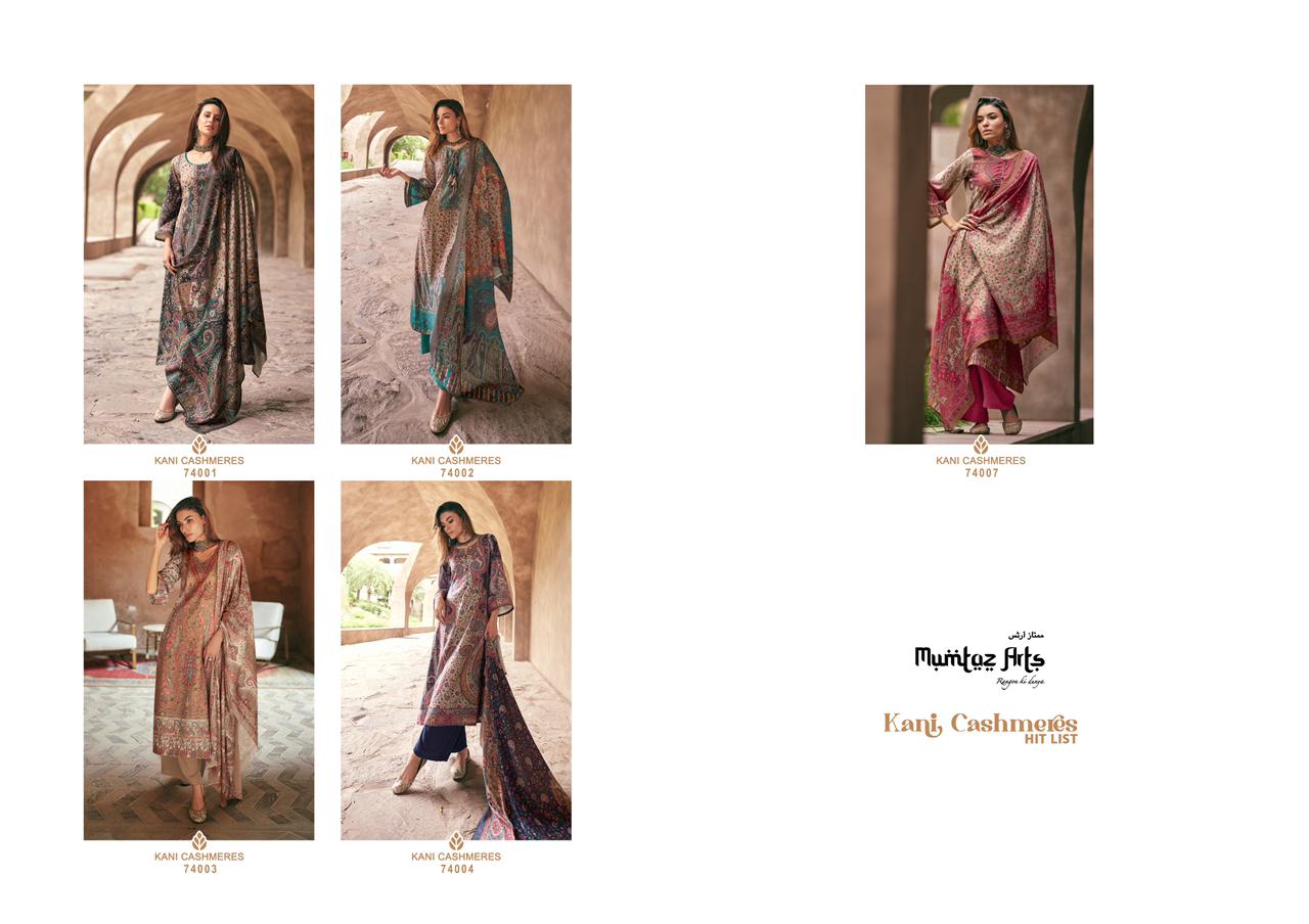 Kani Cashmeres-Hitlist Mumtaz Arts Lawn Cotton Karachi Salwar Suits