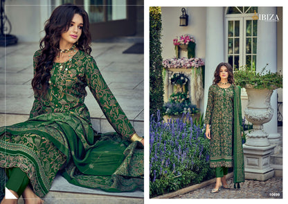 Kantha Kari Ibiza Viscose Muslin Pant Style Suits