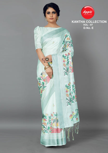 Kantha Vol 7 Apple Sarees