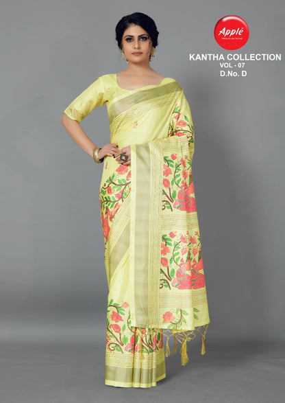 Kantha Vol 7 Apple Sarees