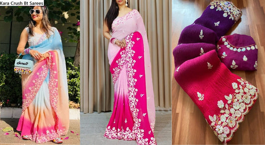 Kara Crush Bt Georgette Sarees