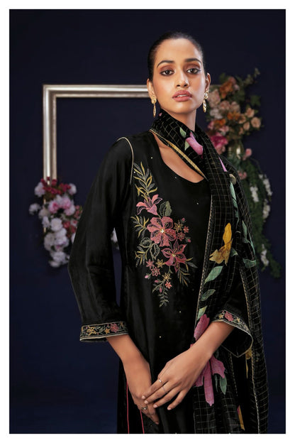 Kari 1993 Ganga Silk Plazzo Style Suits