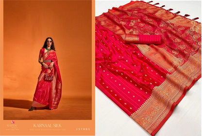 Karnaal Silk Rajtex Weaving Sarees