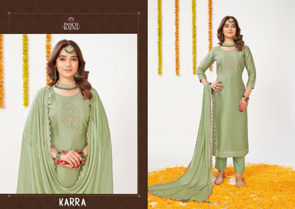 Karra Panch Ratna Simmer Pant Style Suits
