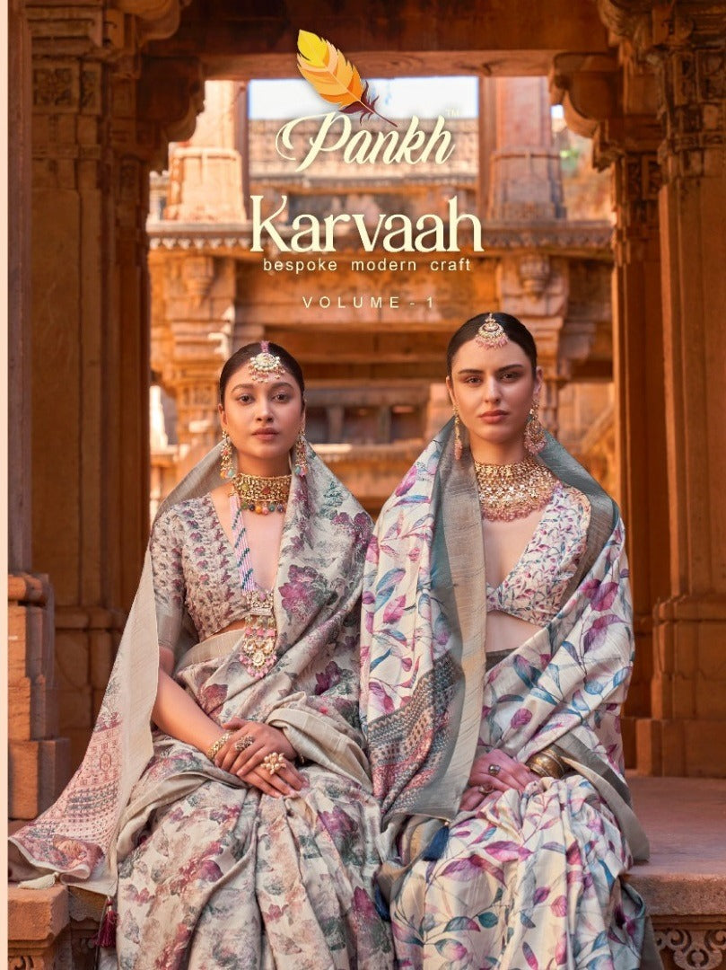 Karvaah Vol 1 Pankh Silk Sarees