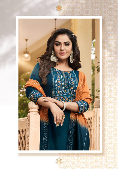 Kashish Vol 5 Ladies Flavour Rayon Readymade Pant Style Suits