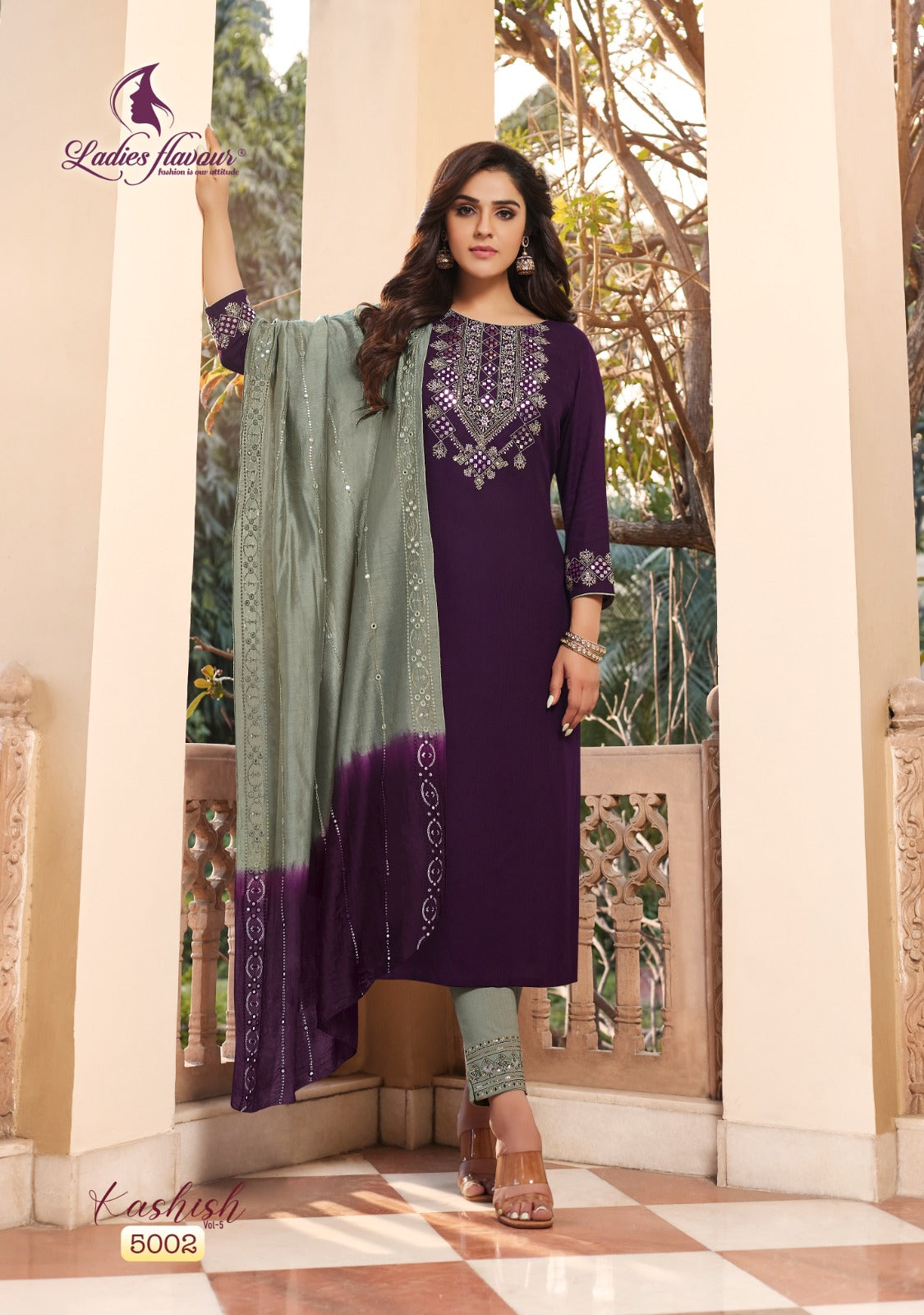 Kashish Vol 5 Ladies Flavour Rayon Readymade Pant Style Suits