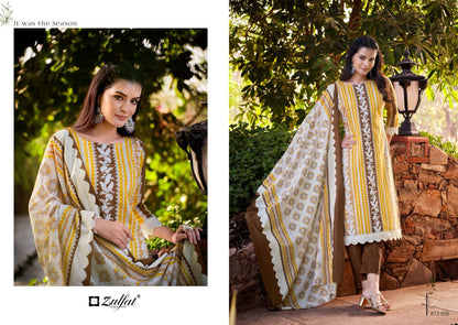 Kashish Zulfat Designer Cotton Karachi Salwar Suits
