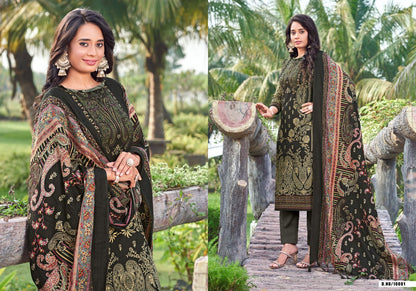 Kashmir Ki Kali Vol 10 Radha Fab Karachi Pashmina Salwar Suits