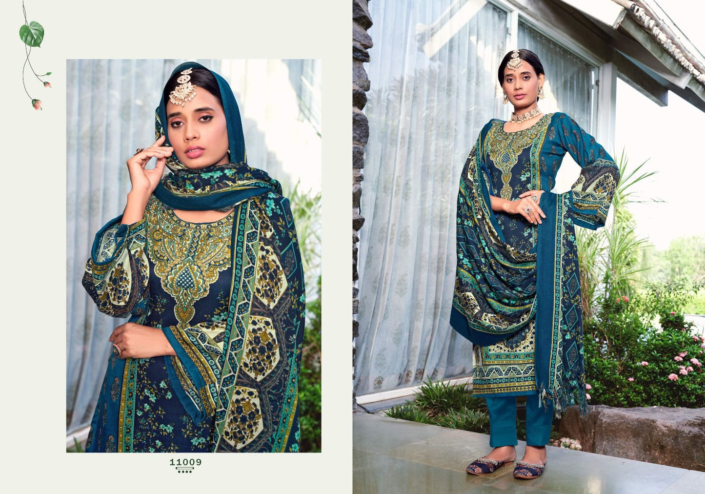 Kashmir Ki Kali Vol 11 Radha Fab Karachi Pashmina Salwar Suits