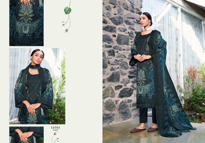 Kashmir Ki Kali Vol 11 Radha Fab Karachi Pashmina Salwar Suits