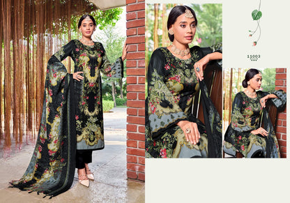 Kashmir Ki Kali Vol 11 Radha Fab Karachi Pashmina Salwar Suits