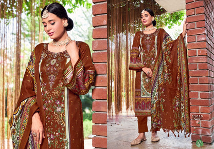 Kashmir Ki Kali Vol 11 Radha Fab Karachi Pashmina Salwar Suits