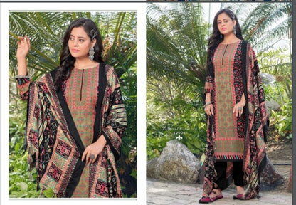 Kashmir Ki Kali Vol 12 Radha Fab Karachi Pashmina Salwar Suits