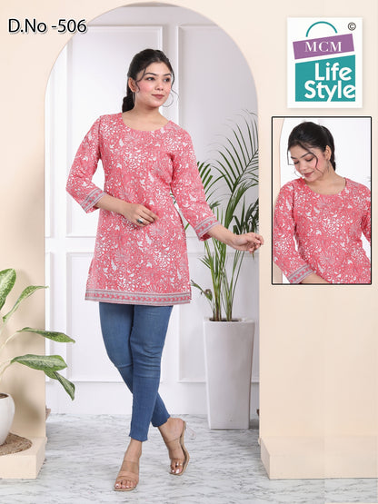 Kashvi Mcm Lifestyle Short Kurtis