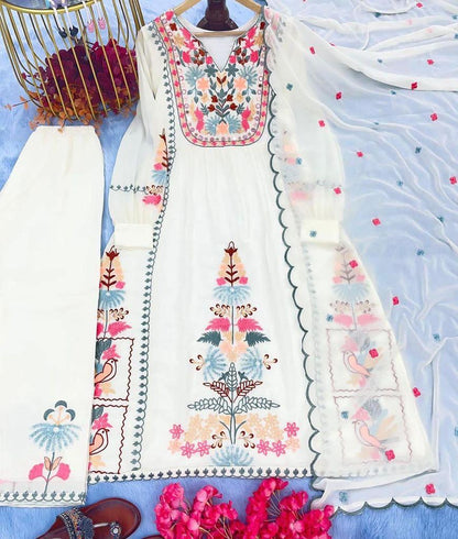 Kasida-Colour Afsana Fox Georgette Readymade Pant Style Suits