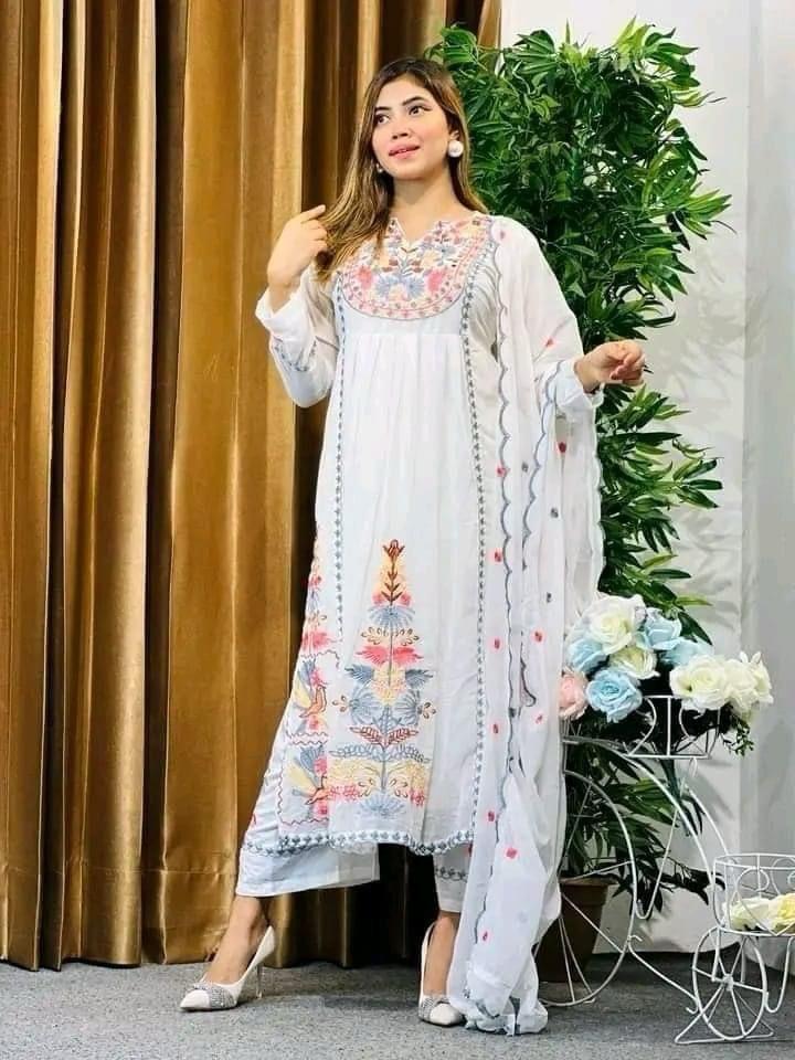 Kasida-Colour Afsana Fox Georgette Readymade Pant Style Suits