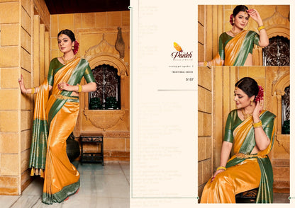 Kasish Silk Vol-1 Pankh Kanjivaram Silk Sarees