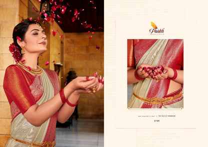 Kasish Silk Vol-1 Pankh Kanjivaram Silk Sarees