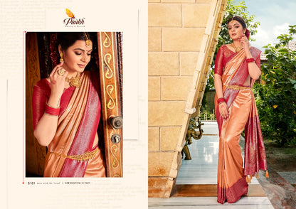 Kasish Silk Vol-1 Pankh Kanjivaram Silk Sarees