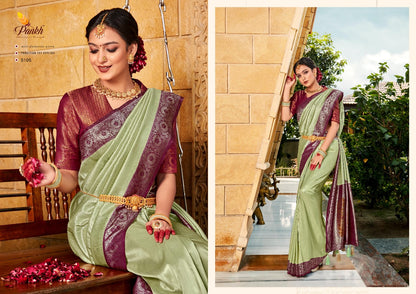 Kasish Silk Vol-1 Pankh Kanjivaram Silk Sarees