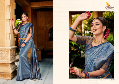 Kasish Silk Vol-1 Pankh Kanjivaram Silk Sarees