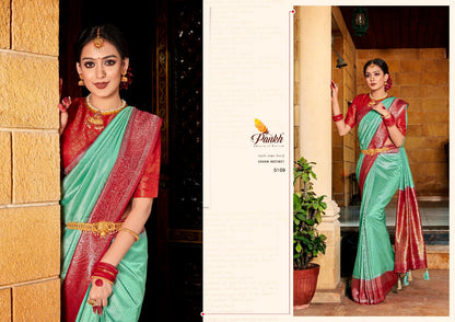 Kasish Silk Vol-1 Pankh Kanjivaram Silk Sarees