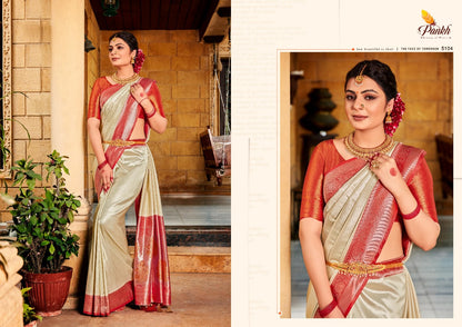 Kasish Silk Vol-1 Pankh Kanjivaram Silk Sarees