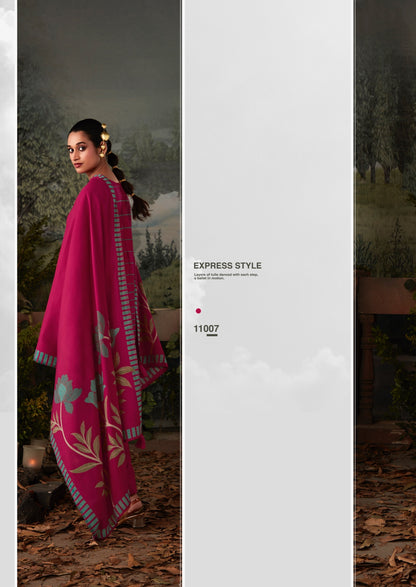 Kasturi Sadhana Viscose Muslin Pant Style Suits