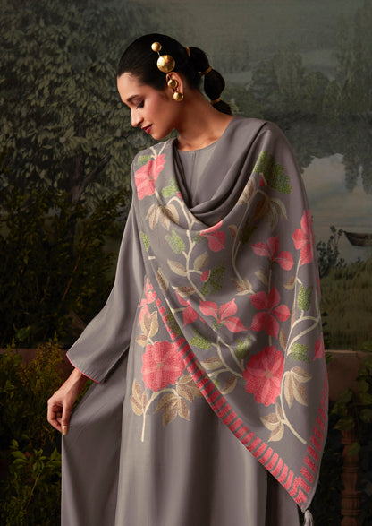 Kasturi Sadhana Viscose Muslin Pant Style Suits