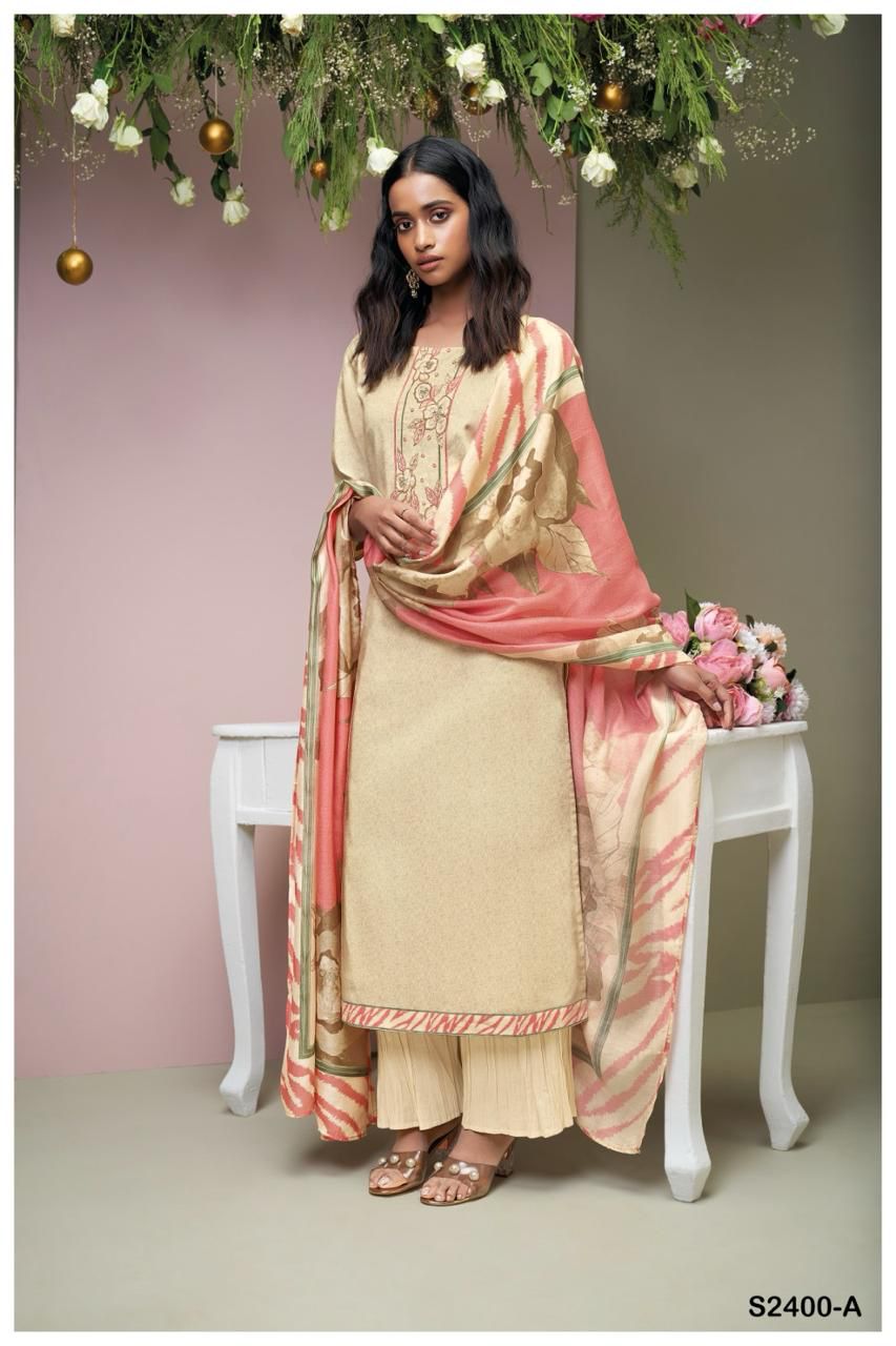 Katana 2400 Ganga Cotton Plazzo Style Suits