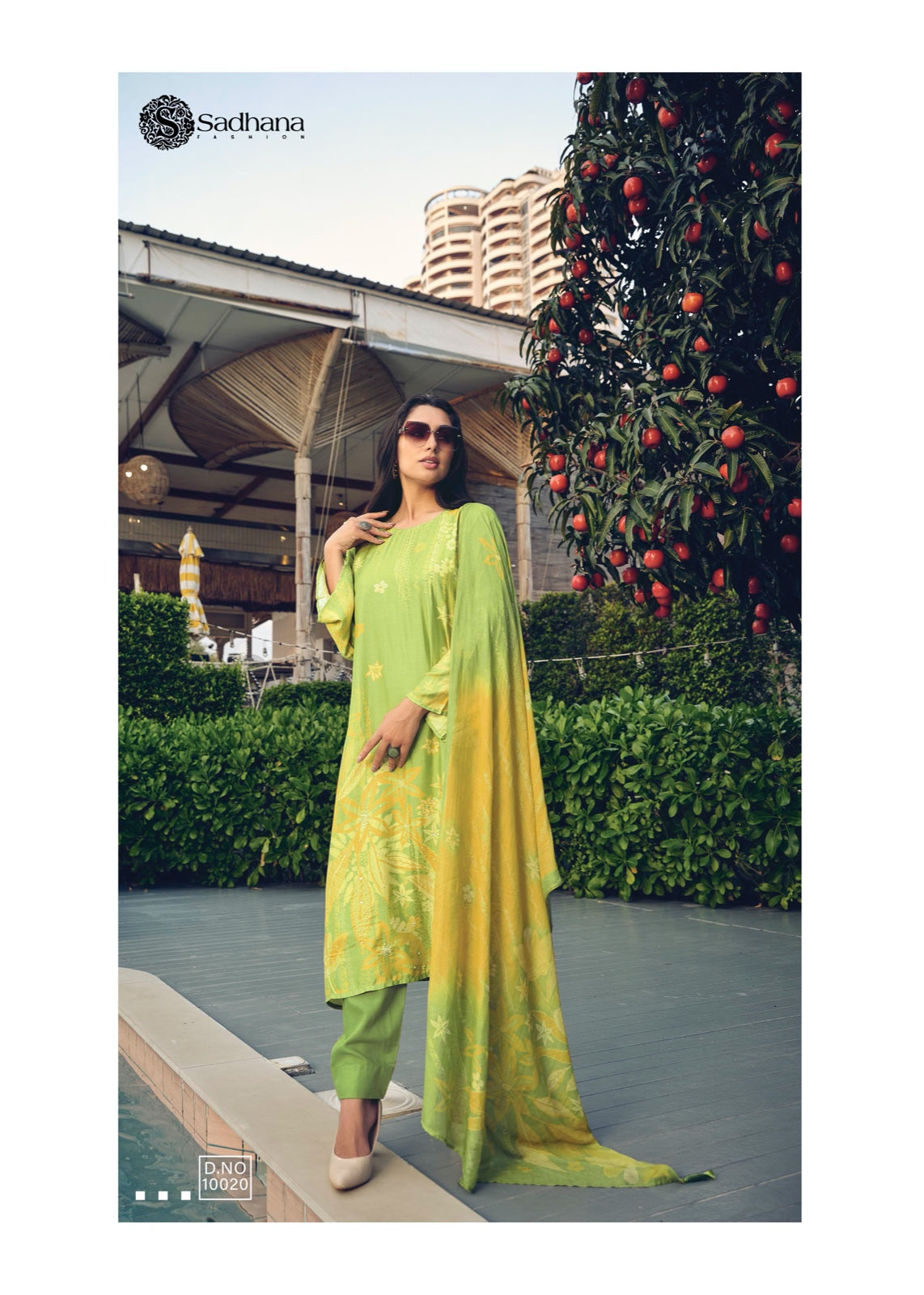 Kavleen Sadhana Muslin Silk Pant Style Suits