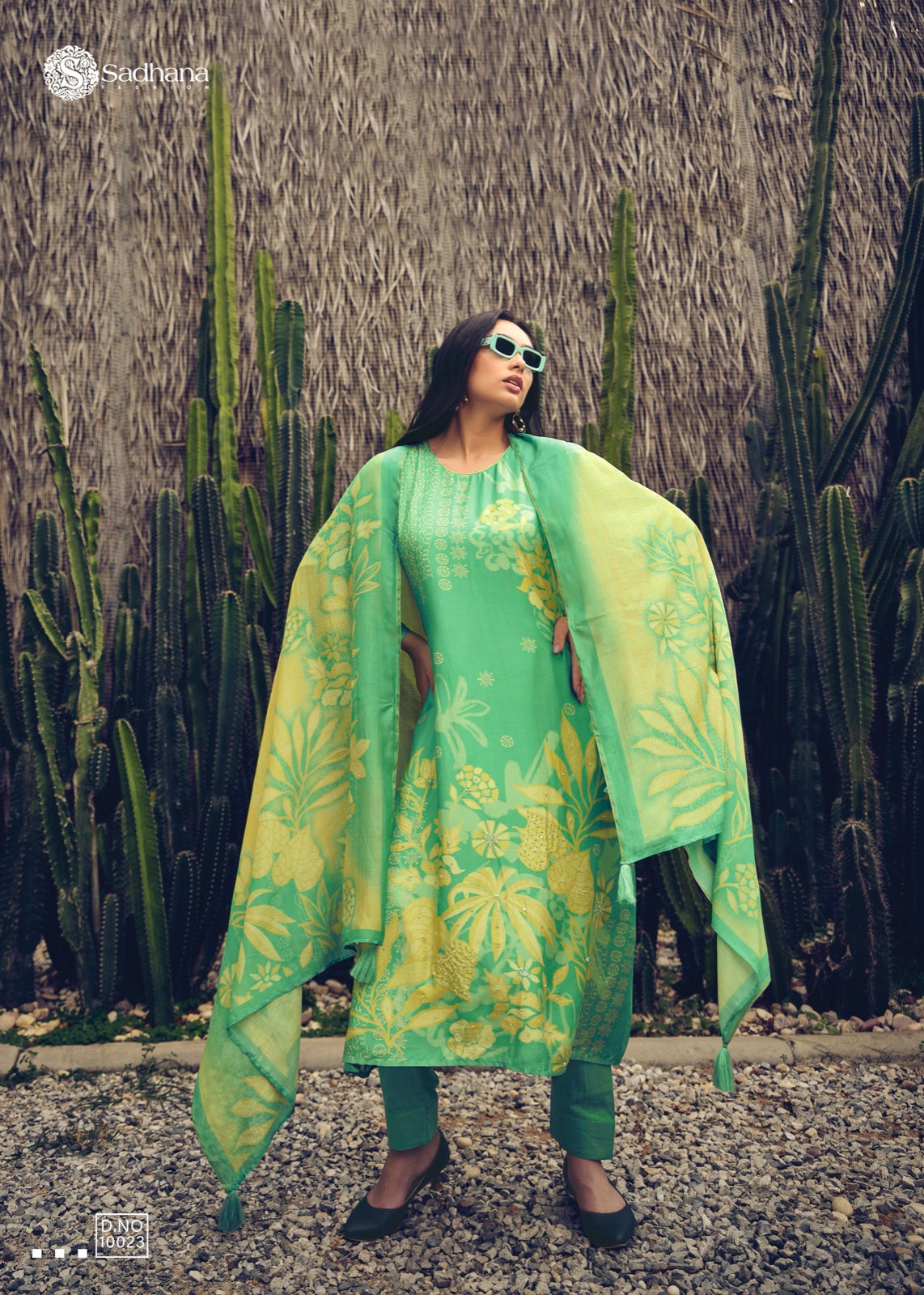 Kavleen Sadhana Muslin Silk Pant Style Suits