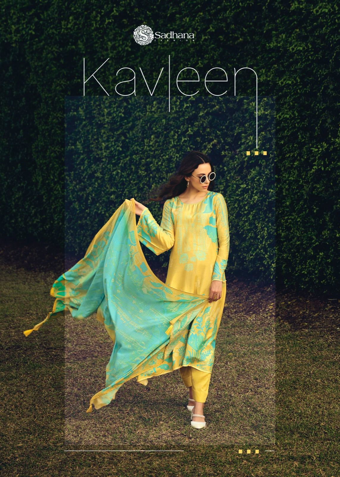 Kavleen Sadhana Muslin Silk Pant Style Suits