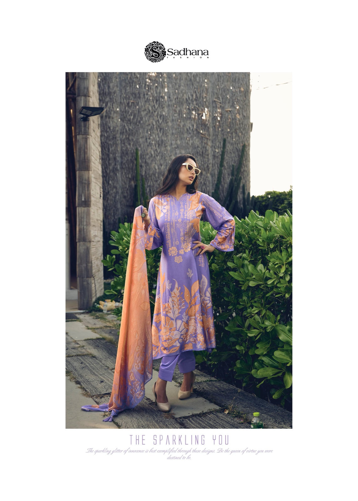 Kavleen Sadhana Muslin Silk Pant Style Suits