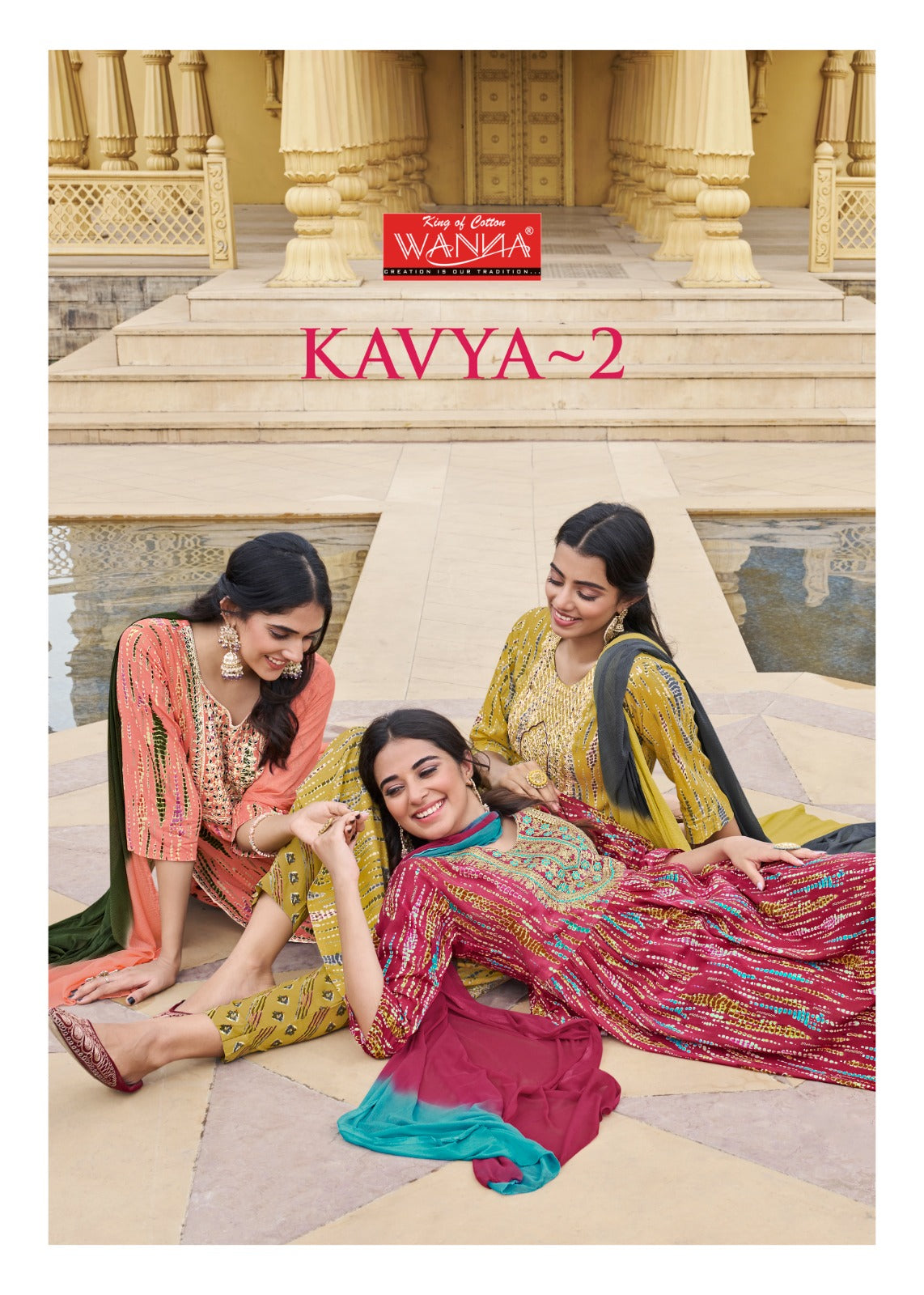 Kavya Vol 2 Wanna Rayon Readymade Pant Style Suits