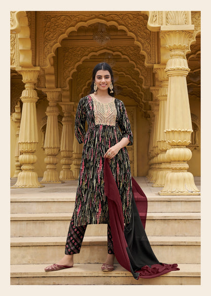 Kavya Vol 2 Wanna Rayon Readymade Pant Style Suits