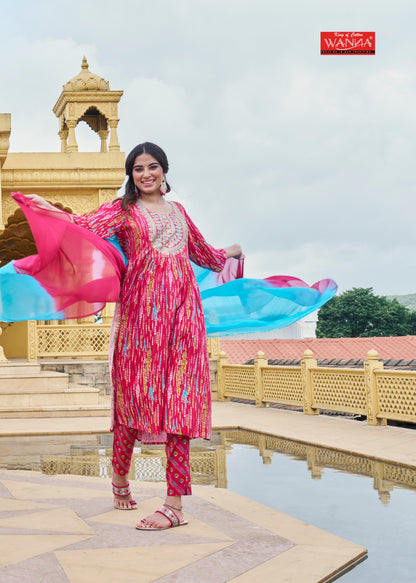 Kavya Vol 2 Wanna Rayon Readymade Pant Style Suits